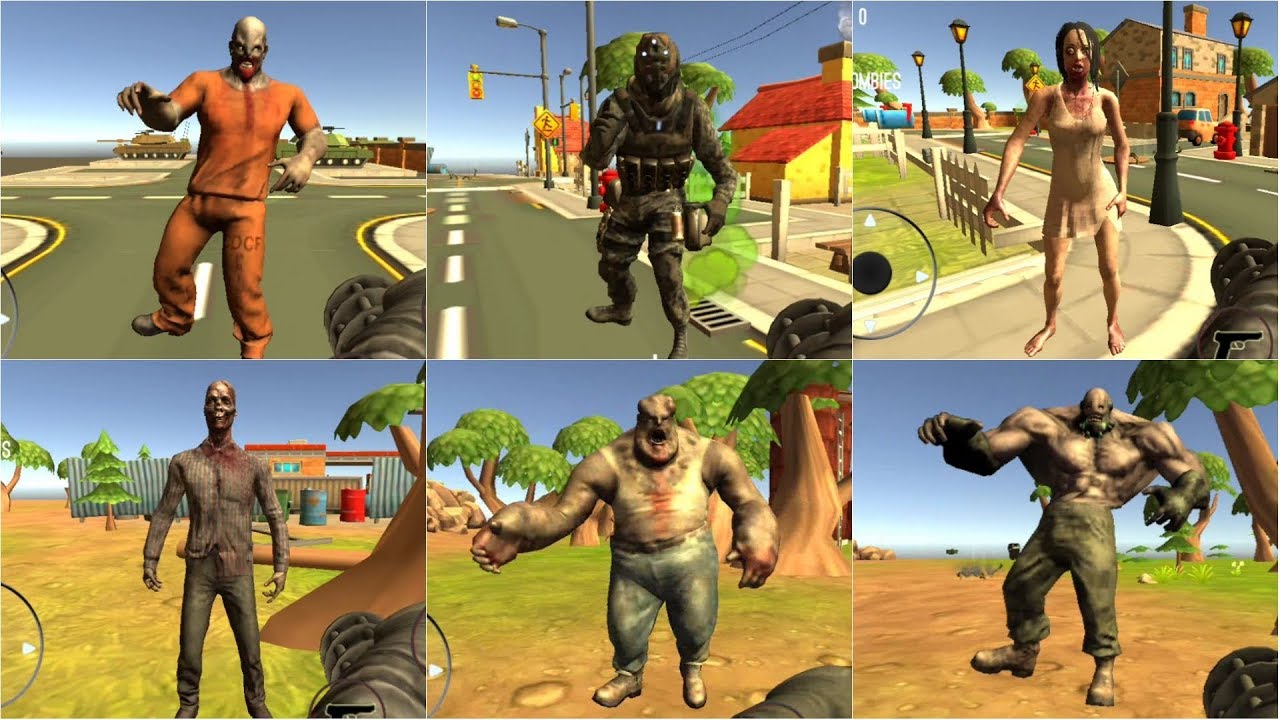 Zombie Killing City Shooting All Levels