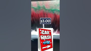 ONLY $3.00 CAR WASH || GREAT DEAL