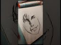 drawing TOJI using matchstick 🔥#jjk#artist