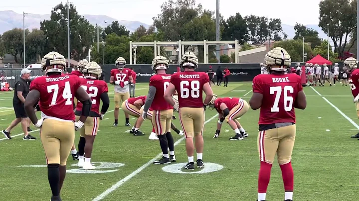 Mike McGlinchey, Spencer Burford, Aaron Banks, Jas...