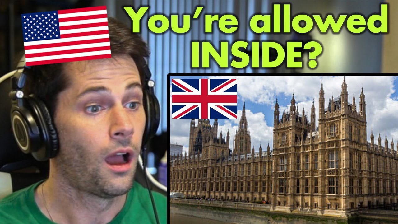 American Reacts to Amazing Things you can ONLY do in London - YouTube