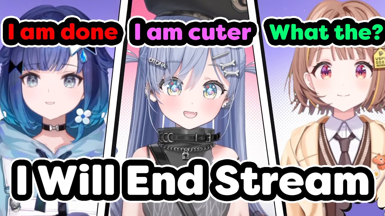 Kuromu Says She's Cuter Than Kokage, Kokage Says 'I'm Going Home!' 😆🏠【VSPO】