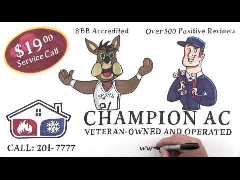 Champion AC Helps the Spurs Coyote