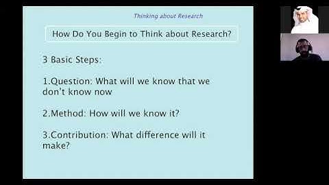 ITAR: Qualitative Research methodology