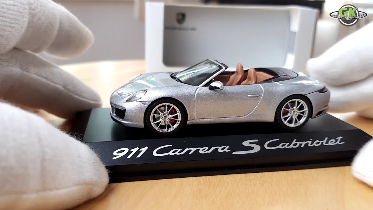 Porsche 911 (991) Carrera S Cabrio von Herpa 1/43 - Modellauto Review ...