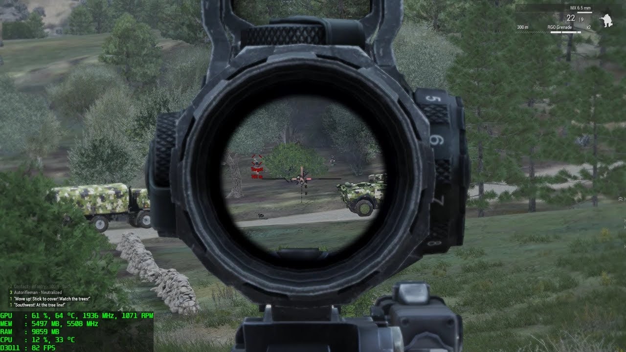 Arma 3 - 1440p - 1080Ti - i9-7900X - Very High Settings - Performance ...