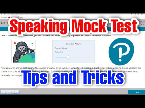 Speaking Mock Test On Apeuni | PTE Mock Test | Tips and Tricks By PTE Guide Punjabi #pte