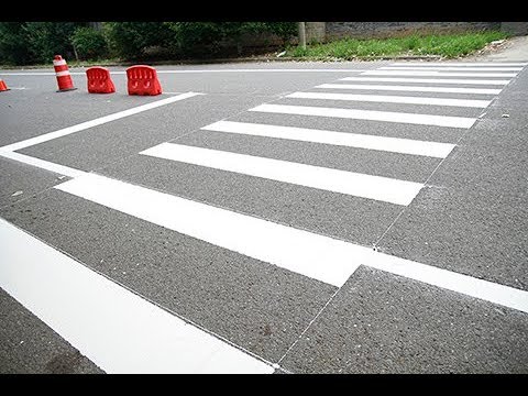 Zebra Crossing Road Marking Service, For Roads Safety