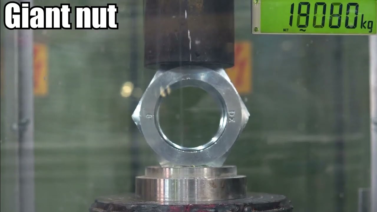 oddly satisficing iron video | #ASMR |  #hydraulic  #crash  #video