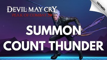 “DMC: Peak of Combat – Vergil Count Thunder Summon | Hunter DPS Electric”