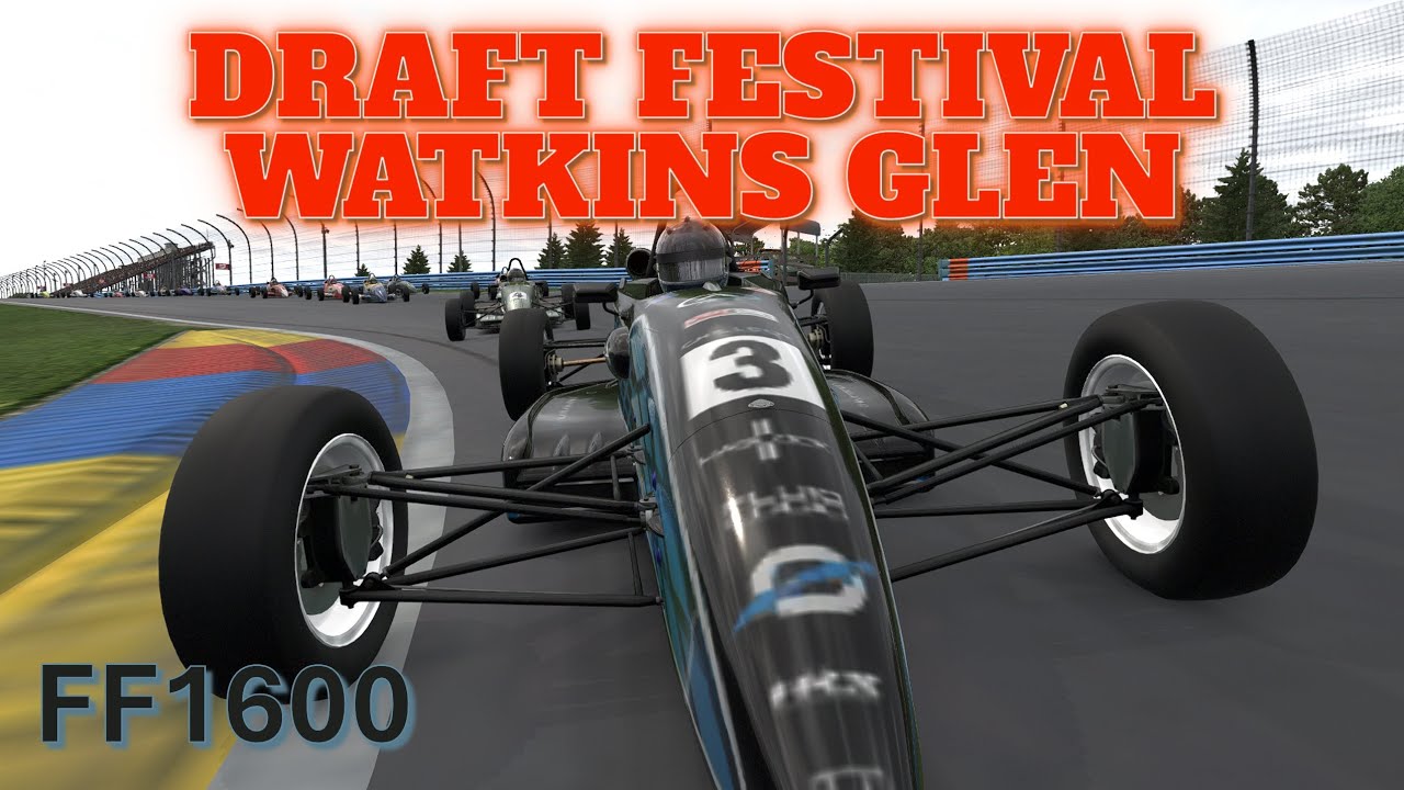 Absolute Draft-Fest! FF1600 at Watkins Glen Cup | iRacing