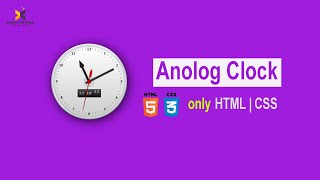Digital Analog Clock Using HTML | CSS