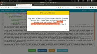 GSoC'18 Final Project Demo | Online XML Editor | SPDX