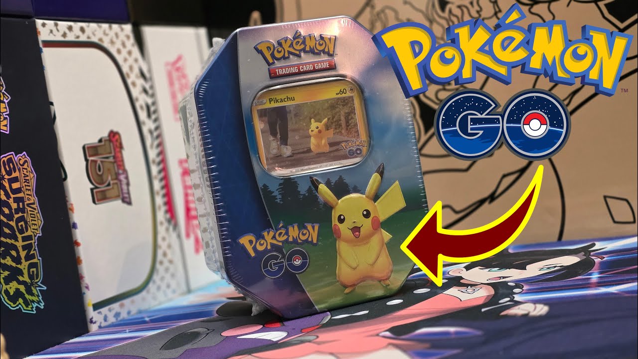 KARTY POKEMON GO W 2026 ROKU??? TIN Z PIKACHU