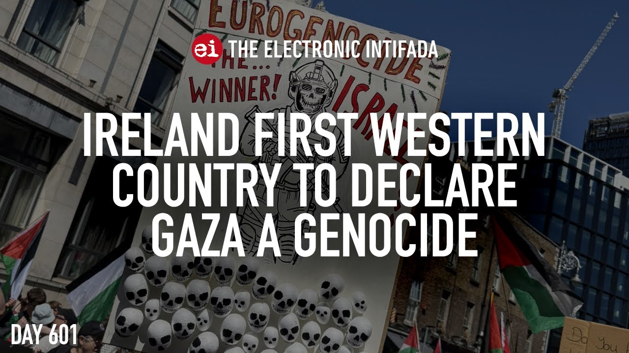 Ireland first Western country to declare Gaza a genocide, with Ali Abunimah