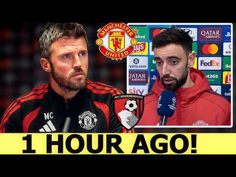 CARRICK DROPS BRUTAL MESSAGE TO BRUNO FERNANDES BEFORE BOURNEMOUTH CLASH! 😱🔥