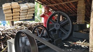 ENGENHO FABRICA RAPADURA DA CANA DE AÇÚCAR NA SERRA DE ITAPIPOCA - TARCISO VIDA NO CEARÁ