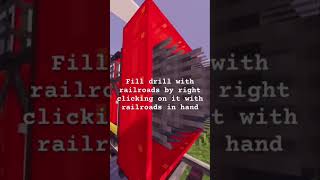 How to build a subway using podcrash#shortsminecraft #addon #mods