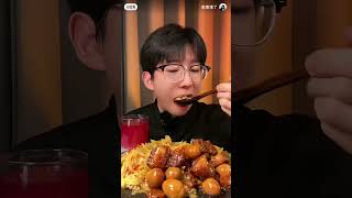 Mukbang ♡ Thưởng thức thịt heo chiên sả ớt, thịt heo om, khoai tây chiên chua cay 🫠