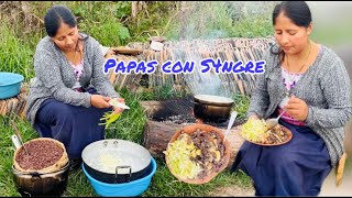 papitas con s4ngre