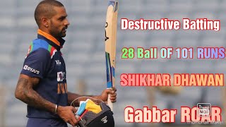 #Destractivebatting#shikardhawan#Mosttrending#Wcc2update#28Of100#fastestcentury#Masterclassbatting..