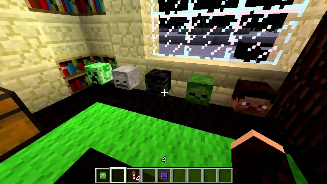 Minecraft Blocks & Items Mob Heads YouTube