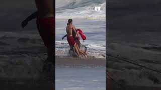 Teen lifeguard saves boy from drowning in California