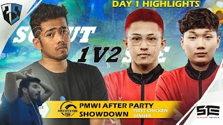 SCOUT INSANE 1V2 END ZONE CLUTCH - AFTER PARTY SHOWDOWN DAY 1 HIGHLIGHTS