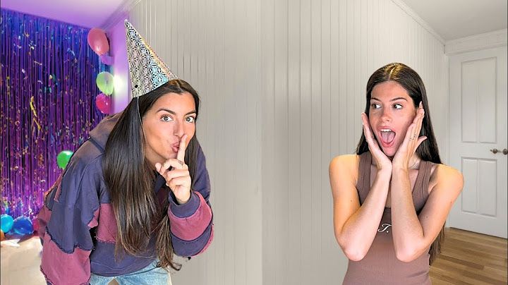 I threw a surprise birthday party for my girlfriend.