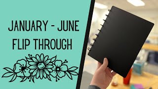 Jan June Flip Through // Classic Happy Planner // Flip Thru // 2022
