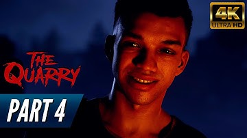 THE QUARRY Walkthrough Gameplay - PART 4 - Trouble In Paradise [4K 60FPS]
