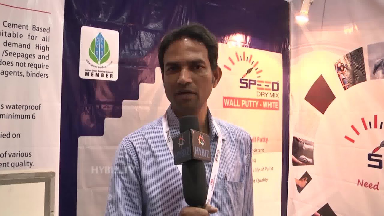 Ramakrishna MD Of Speed Dry Mix India Pvt Ltd At HICC - Hybiz.tv - YouTube