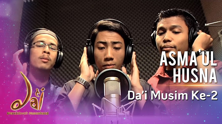 Asma Ul Husna TV3 #DaiTV3