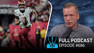 NFL Wild Card Recap: 'Commanders! Bank shot!' | Chris Simms Unbuttoned (FULL Ep. 686) | NFL on NBC