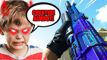 i made this guy too scared to 1v1 me in modern warfare.. (he rage quit)