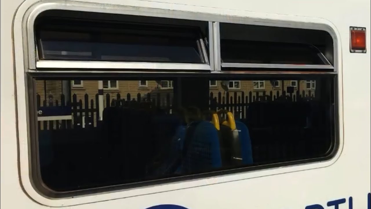 Buses and train at Clitheroe 2021