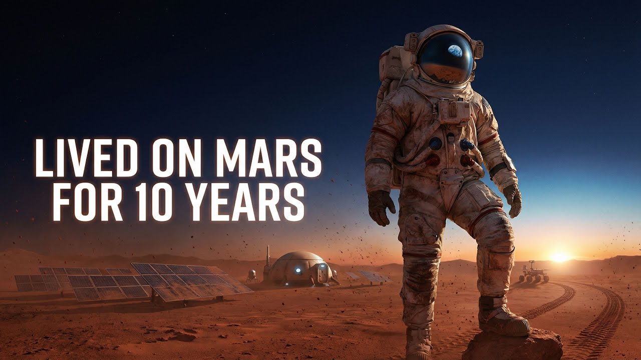 🚀 Что, если бы вы прожили на Марсе 10 лет? 🌌🪐