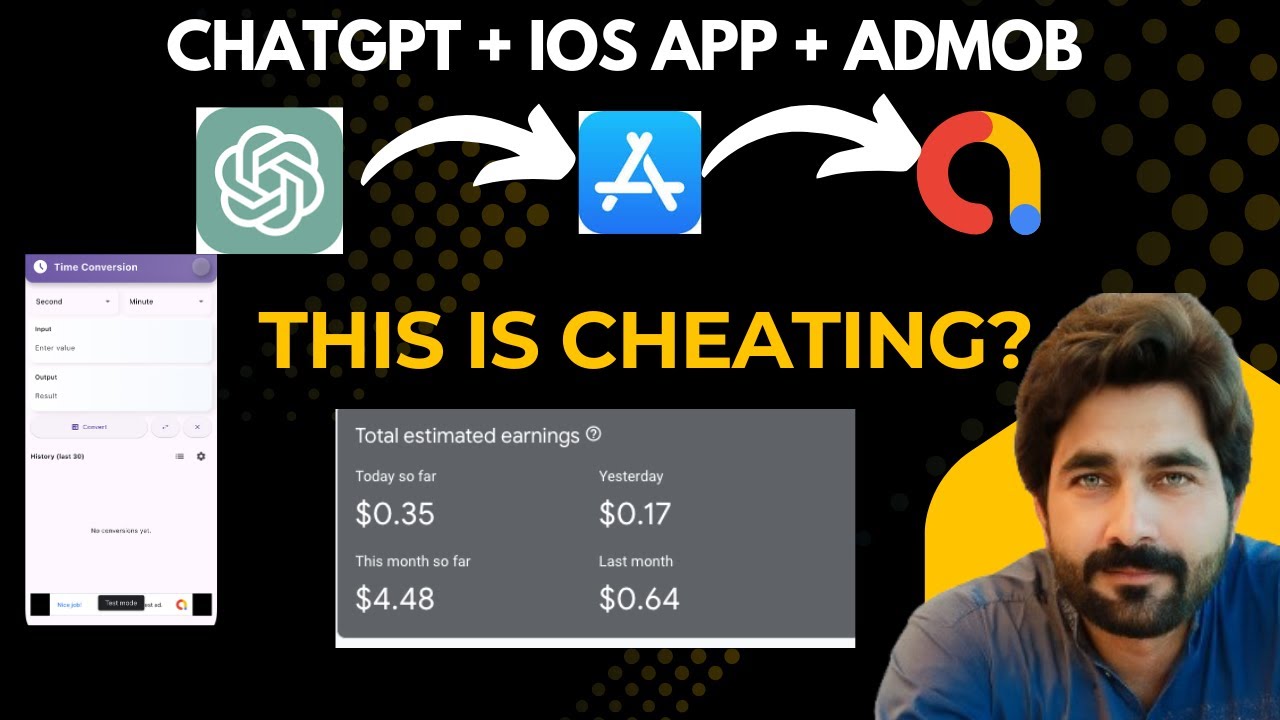 How to create an iOS App with ChatGPT + AdMob – Is This Cheating? P1