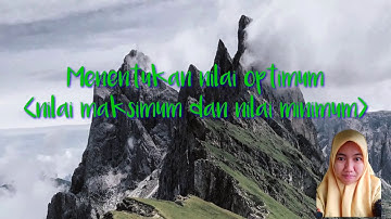 Menentukan Nilai Optimum dalam Program Linier