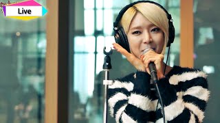 Video thumbnail of "정오의 희망곡 김신영입니다 - AOA - Like a Cat, 에이오에이 - 사뿐사뿐 20141127"