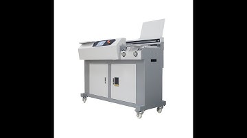 SPB-BM300L Glue Binding Machine Installation Video