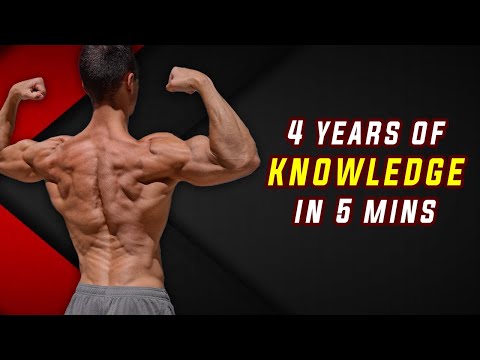4 Years of Training Knowledge in 5 Mins (User Manual for Your Body)