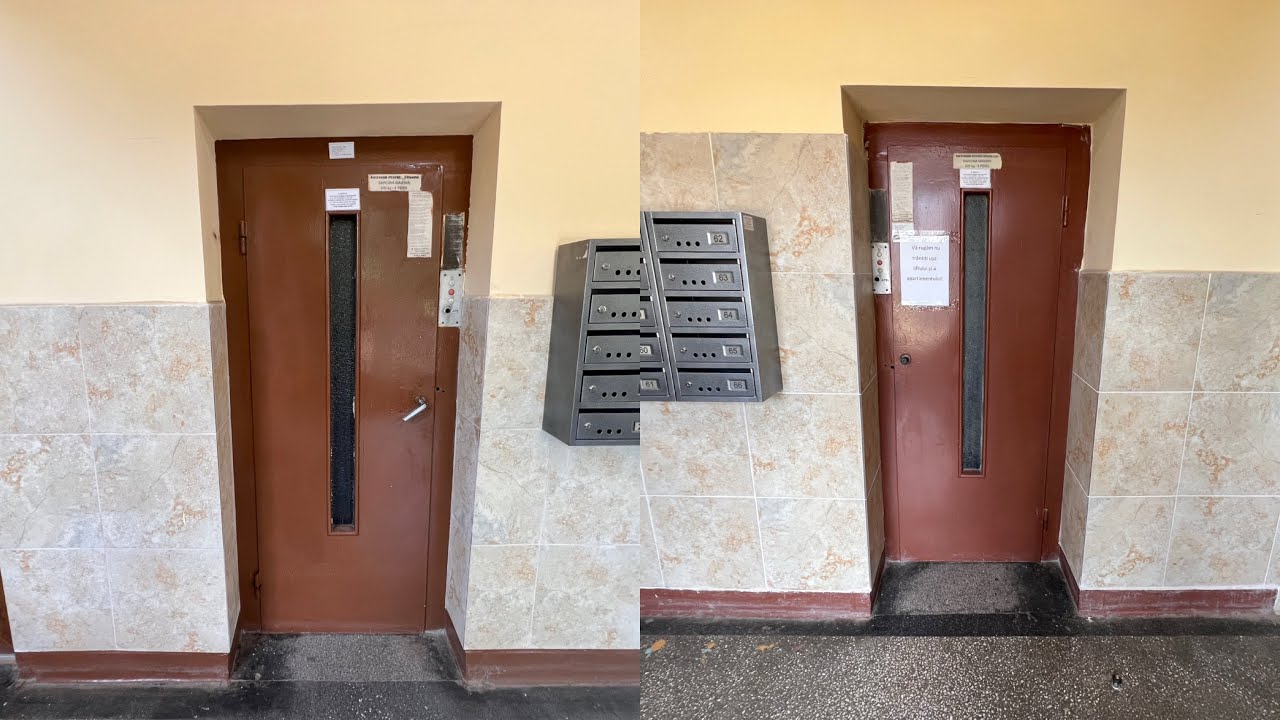 2x 1962 A.B. Traction Elevators@Strada Horea Nr.96-106 Sc.B+C, Cluj-Napoca,Romania