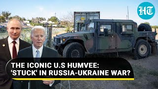 American Humvee no good? Putin supporters have a field day; Ukraine troops' struggle caught on video