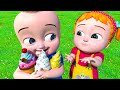 Chiya, Dolly & Johnny play Toy Ice cream Shop | New Cartoon for Kids