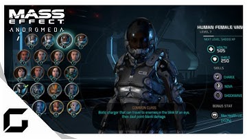 Mass Effect Andromeda: Multiplayer Characters Showcase (PS4 PRO)