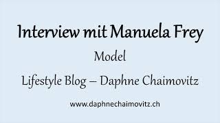 Interview mit Model Manuela Frey an der Schweizer James Bond Premiere von «No Time To Die»