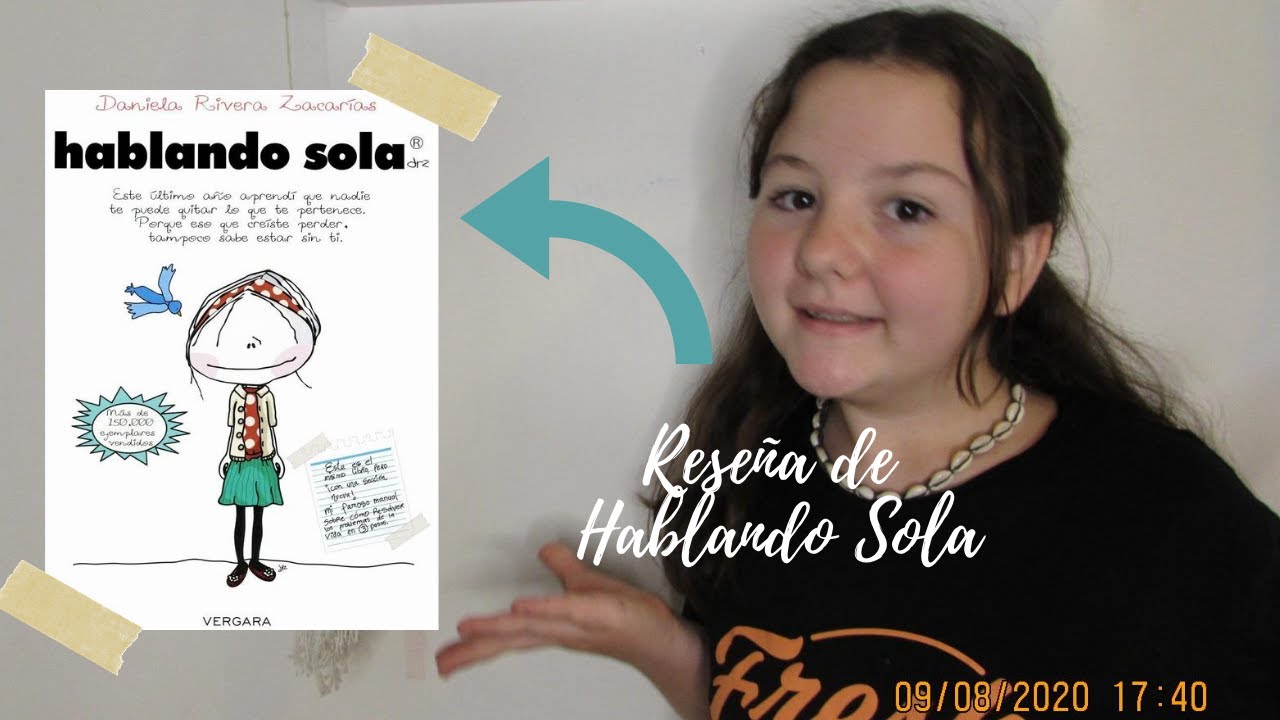 Reseña de HABLANDO SOLA!!! ¿Me gusto??| books with Kasandra - YouTube