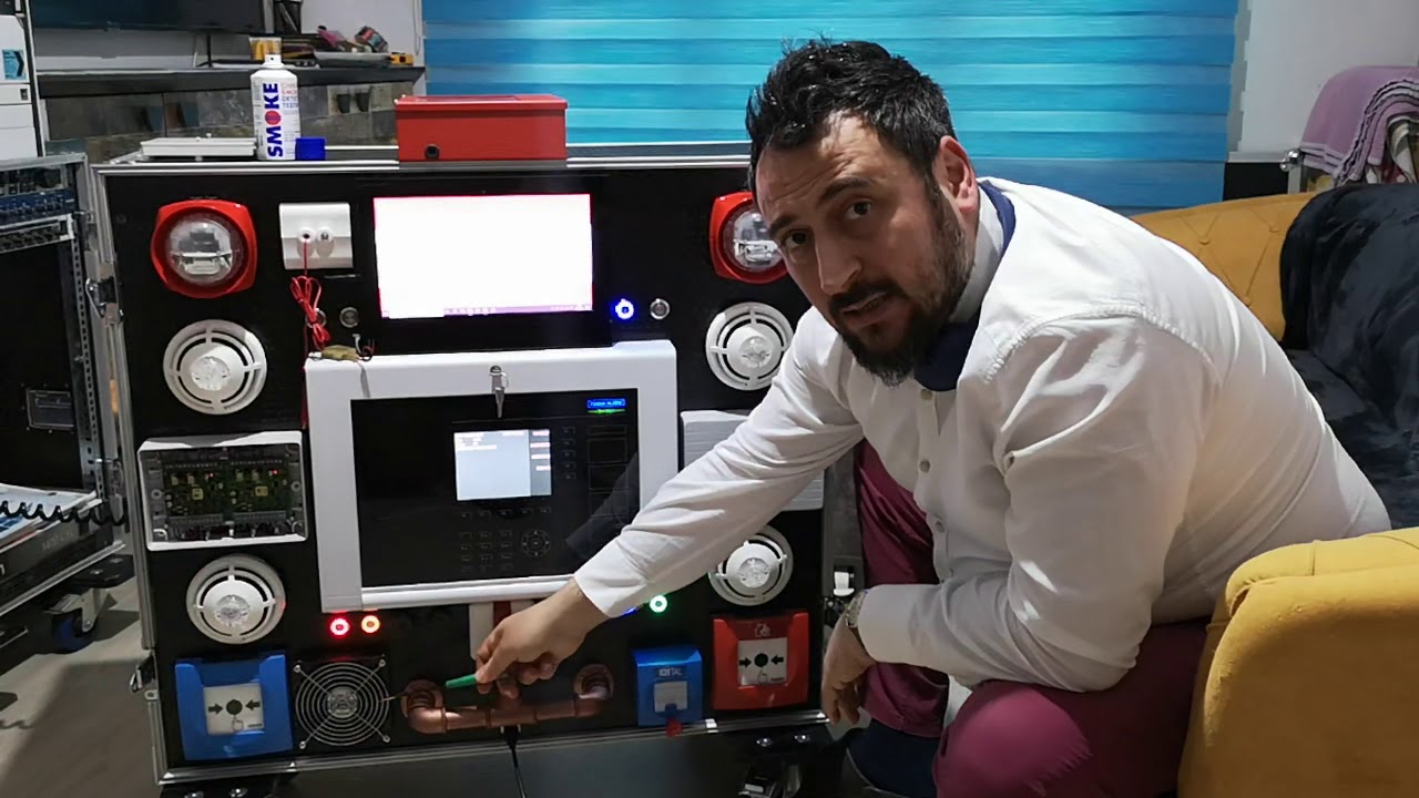 ESSER ELEKTRONİK Yangın algılama ve ihbar sistemi demosu sunum anlatımı. Bölüm 3