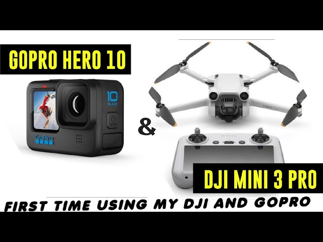 DJI Mini3 Pro - GoPro Hero10 Black Piggiback : r/drones